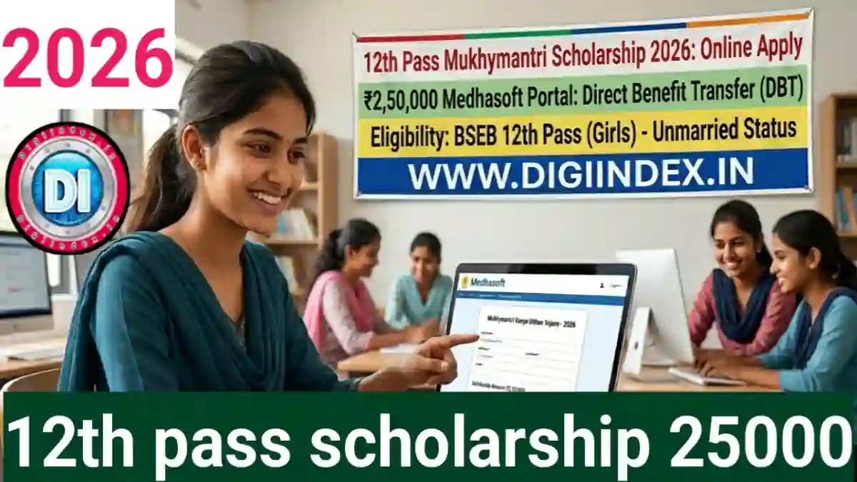 Bihar Board 12th Pass Mukhymantri Scholarship 2026 Online Apply
